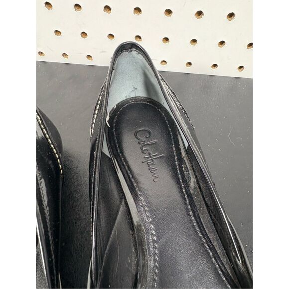 Cole haan black patent ballet flats size 7 - Picture 5 of 9